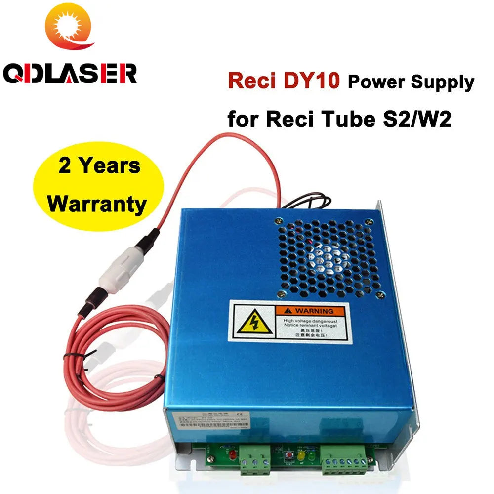 QDLASER Reci DY10 Co2 Laser Power Supply for Co2 Laser Tube Reci S2 W2