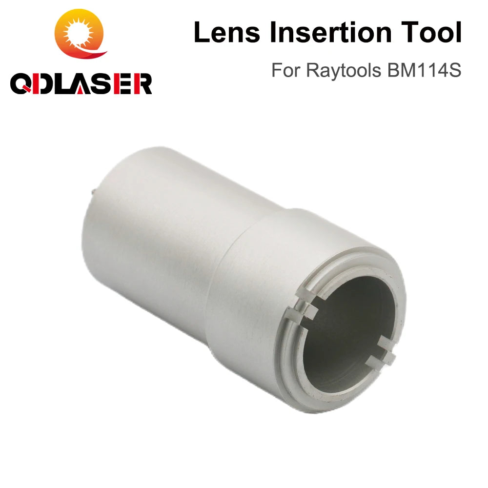 QDLASER Fiber Laser Head Focusing Lens Insertion Tool D37 for Raytools Collimating Focusing Lens on BM114S Fiber Cutting Head