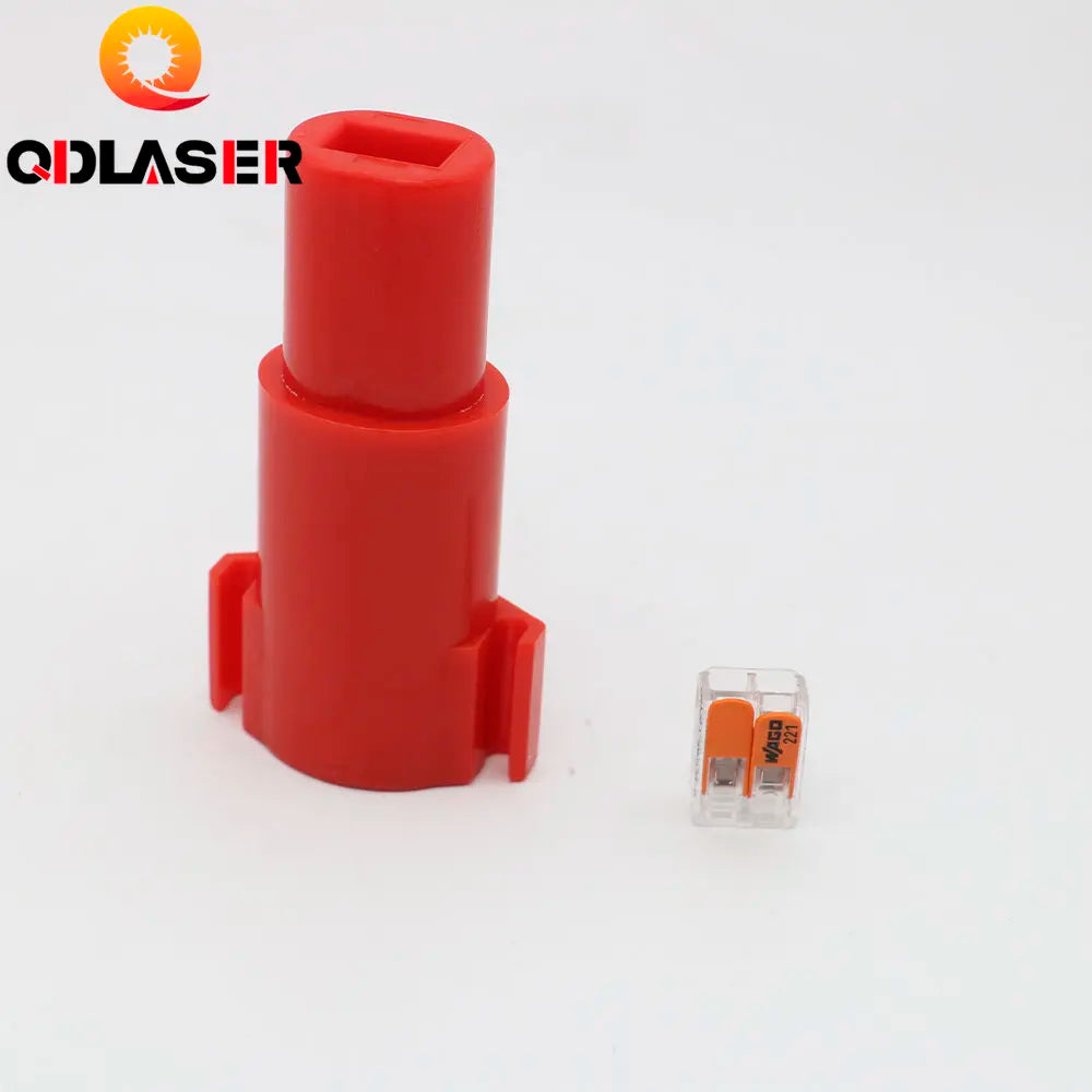 QDLASER Yongli Male Female High Voltage Connector for Battery Helicopter DIY Laser Tube CO2 Cutting Machine