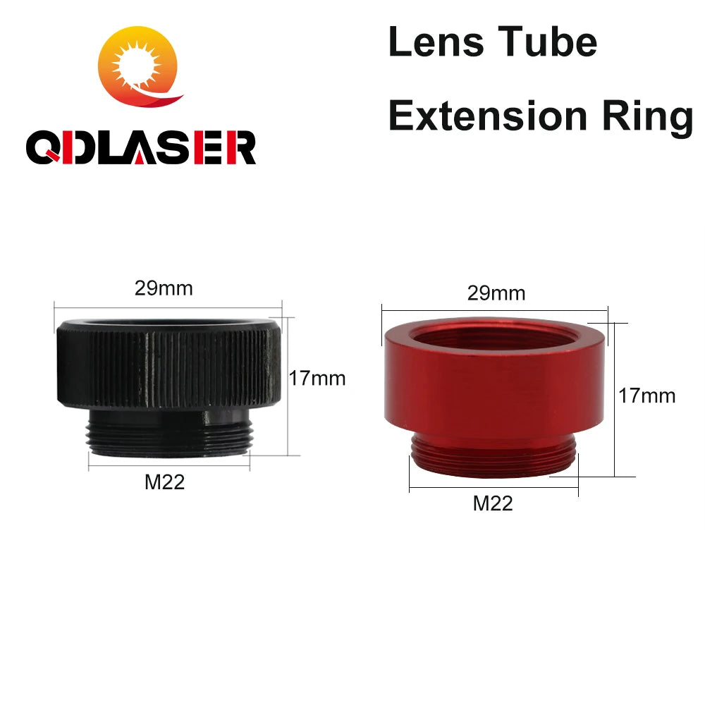 QDLASER Lens Tube Extension Ring for CO2 Laser Cutting Machine