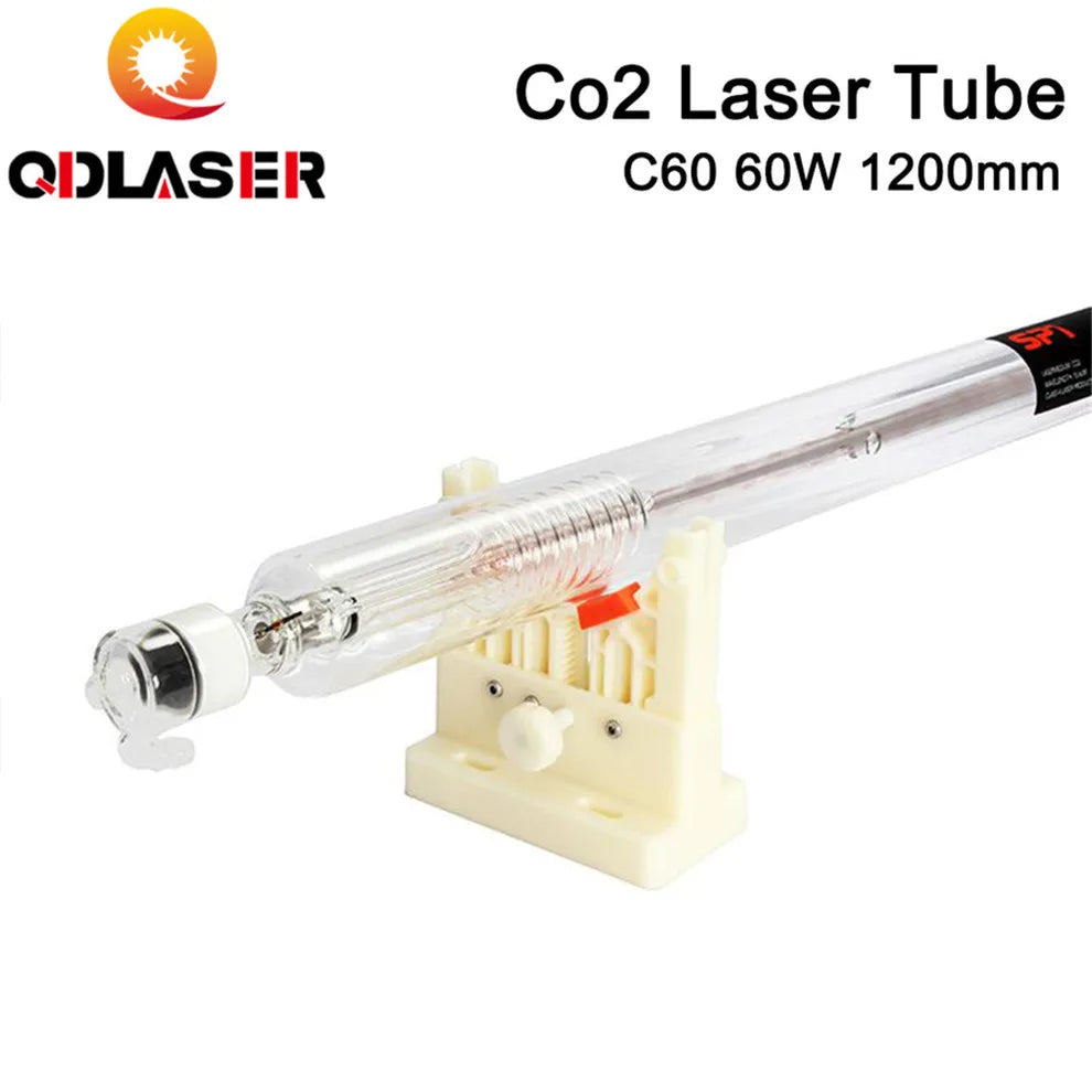 SPT C60 CO2 Laser Tube 60W Length 1200mm Dia.50mm for Co2 Laser Engraving and Cutting Machine