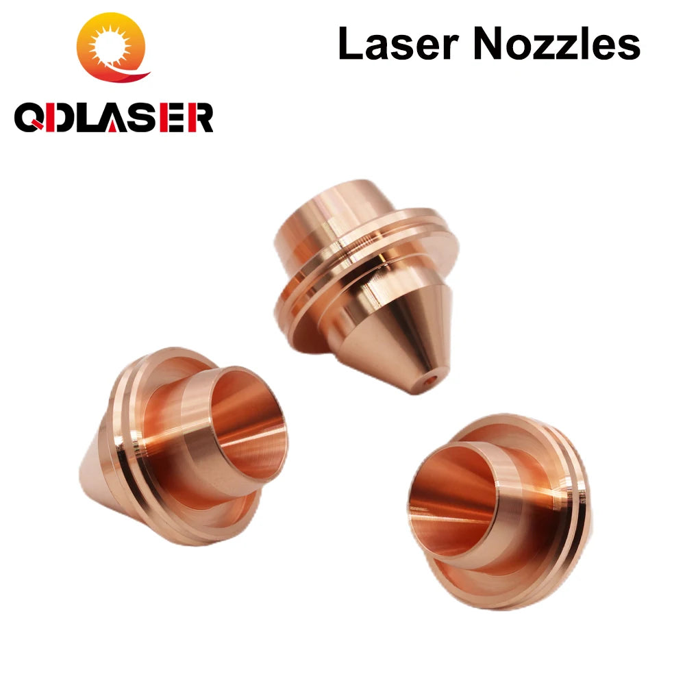 QDLASER Single Layer Laser Nozzle Fittings for Fiber Laser Cutting Nozzle for Mitsubishi