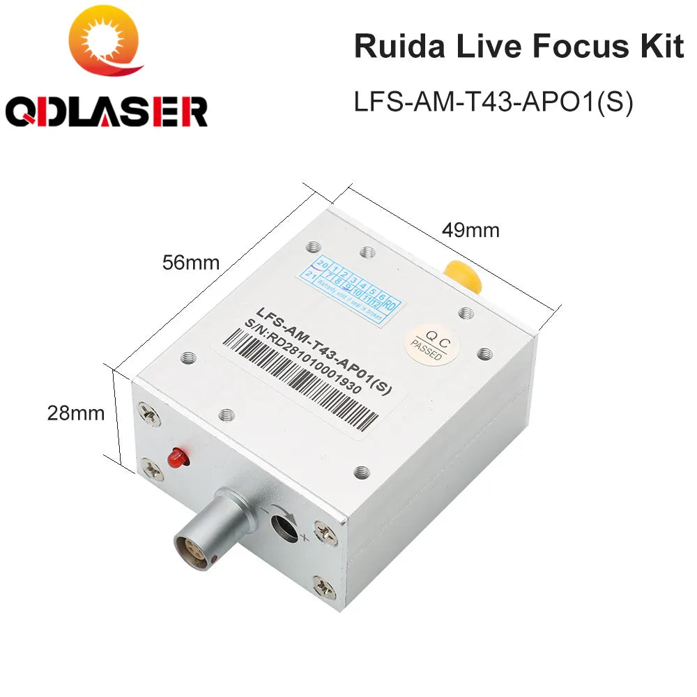 Ruida LFS-AM-T43-AP01(S) Metal Cutting Live Focus System Amplifier and Amplifier Connecting Line for Laser Machine