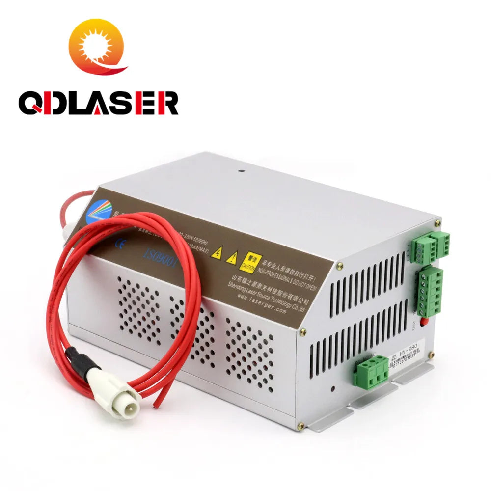 QDLASER CO2 Laser Power Supply For Laser Engraving Machine HY-Z series Z80 Include LCD/Monitor