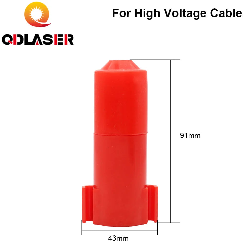 Yongli Male Female High Voltage Connector For Battery Helicopter DIY Laser Tube CO2 Cutting Machine