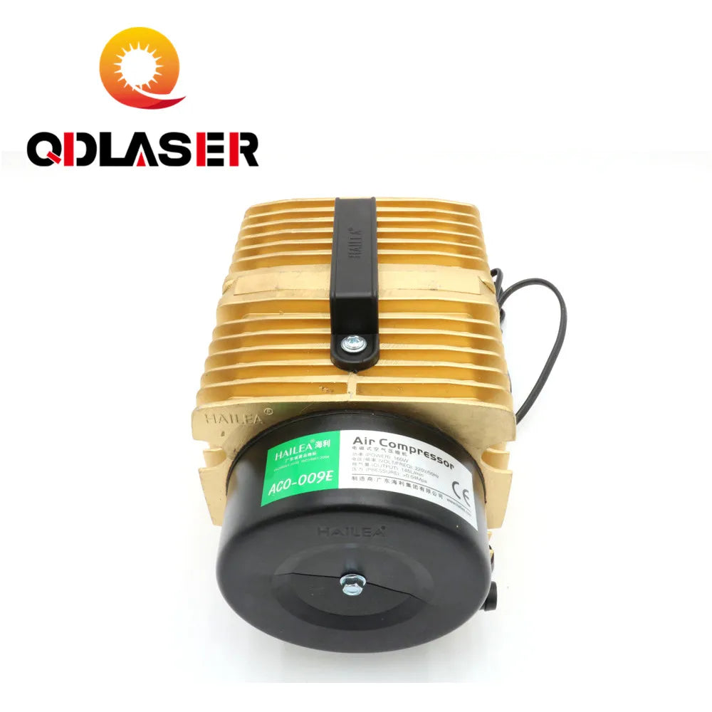 QDLASER ACO-009E 160W Air Compressor Electrical Magnetic Air Pump for CO2 Laser Engraving Cutting Machine