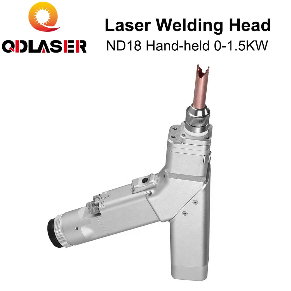 QDLASER WSX ND18 0-1.5KW Hand-held Fiber Laser Head Laser Welding Head