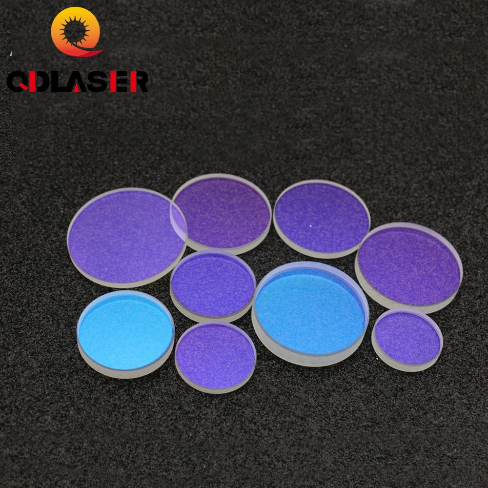 QDLASER Fiber Optic Protective Lenses 10Pcs Hot Sale Size 18*2 27.9*4.1 30*5 37*7 1064nm Quartz Fused Silica for Laser Head