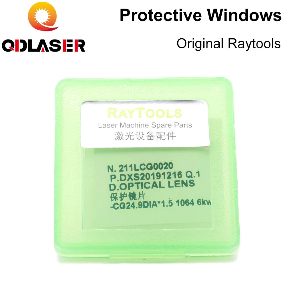 QDLASER QDLASER Original Protective Windows Laser Optical Protective Lens for Raytools Fiber Laser Head