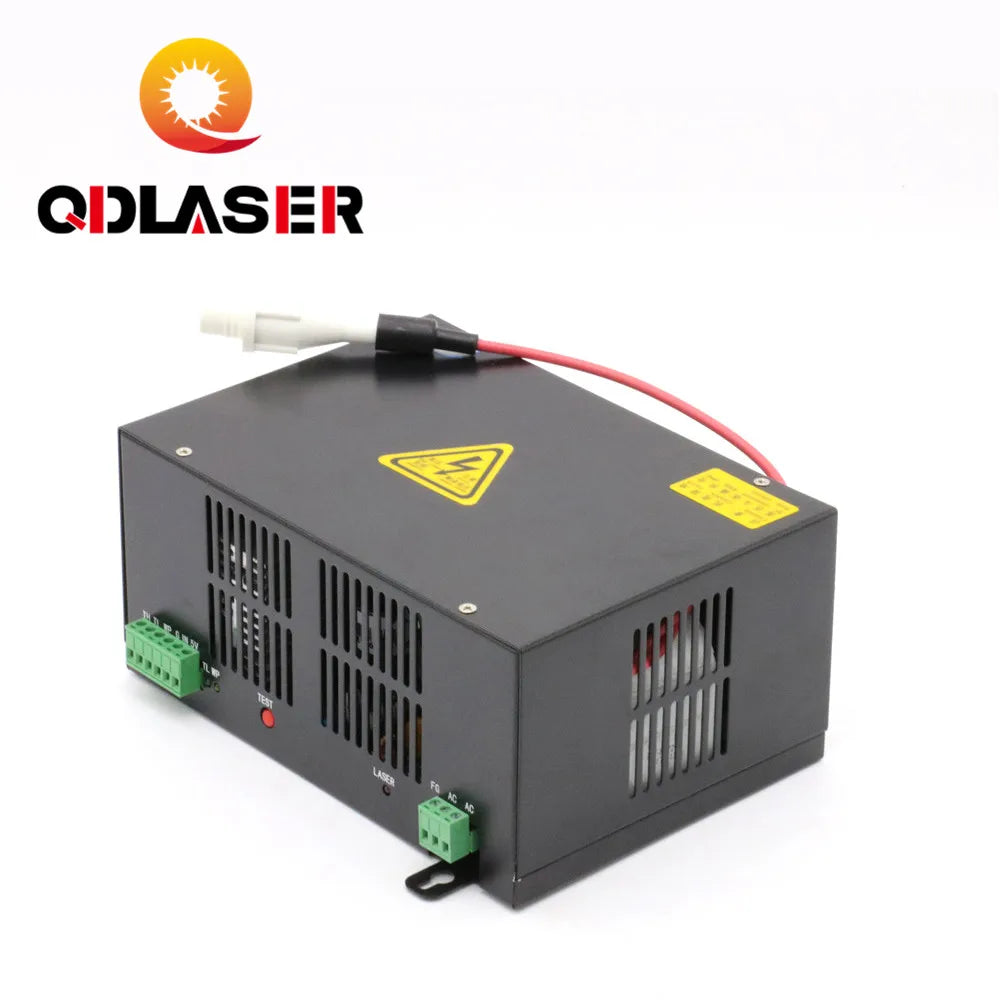 QDLASER 60W CO2 Laser Power Supply for CO2 Laser Engraving Cutting Machine HY-T60 T / W Plus Series with Long Warranty