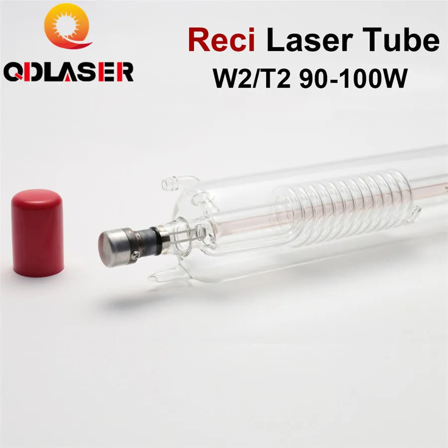 Reci Laser Tube 100w W2 90W-100W Length 1050mm Dia. 80mm for CO2 Laser Engraving and Cutting Machine