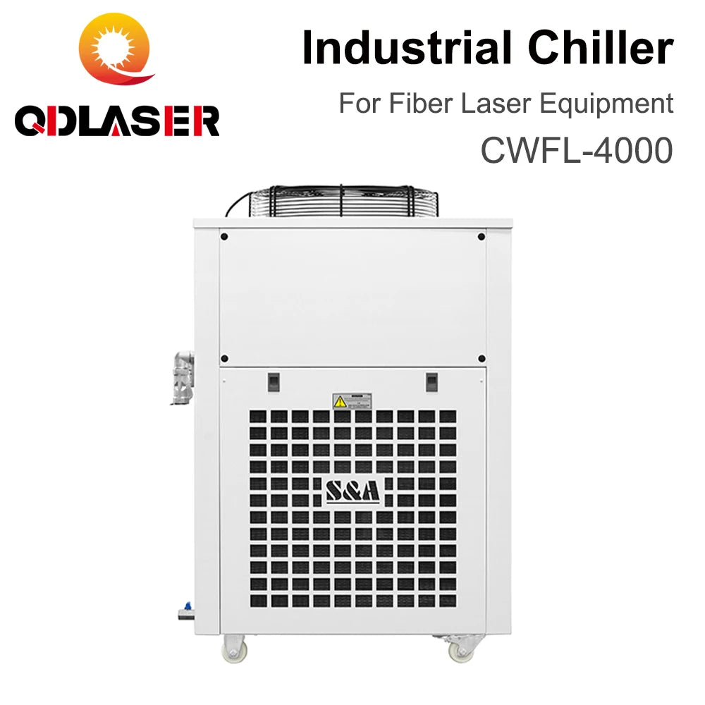 QDLASER CWFL-4000 S&A Fiber Laser Industrial Chiller 220V/380V 50/60Hz Cooling System for 4kW Fiber Laser Source
