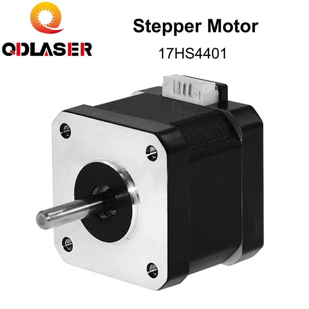 QDLASER Nema 17 Stepping Motor Single-axis 17HS4401 0.45Nm 1.8 Degree 2-Phase For Laser Machine and 3D Printer