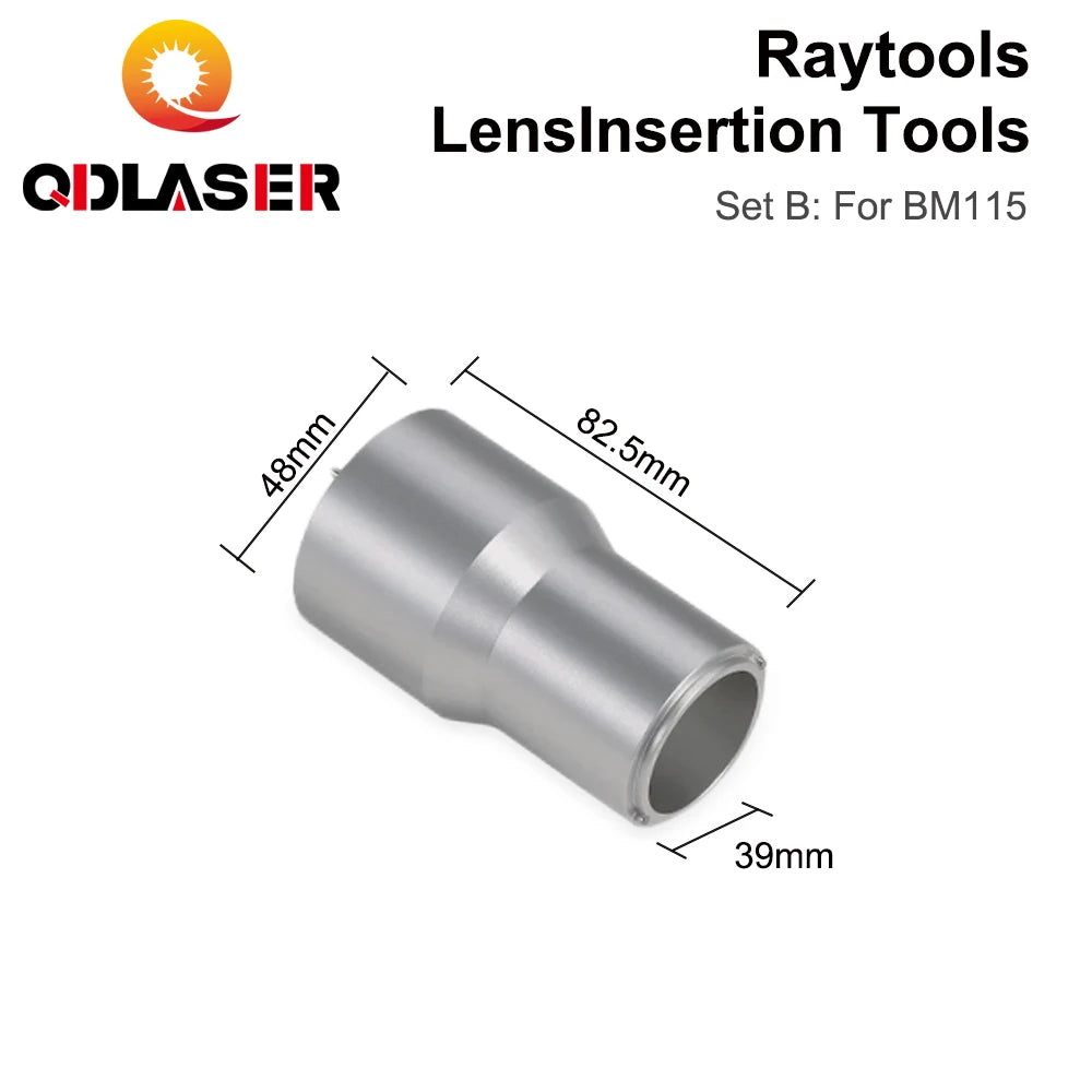 QDLASER Lens Insertion Tool for Raytools Focusing Collimating Lens on BT210S BT240S BM 109 BM111 BM114 Fiber Laser Cutting Head