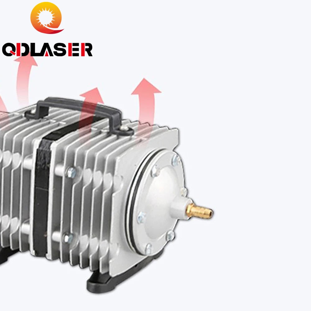 QDLASER ACO-004 Air Pump Big Output Electromagnetic Air Compressor Bar Pump for Industry and Aquarium