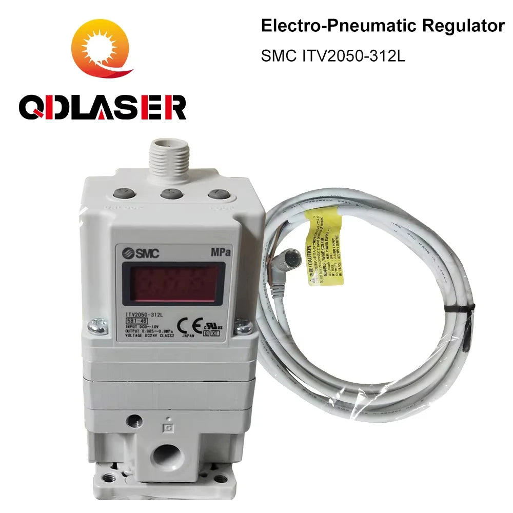 QDLASER SMC ITV2050-312L Electro-Pneumatic Regulator