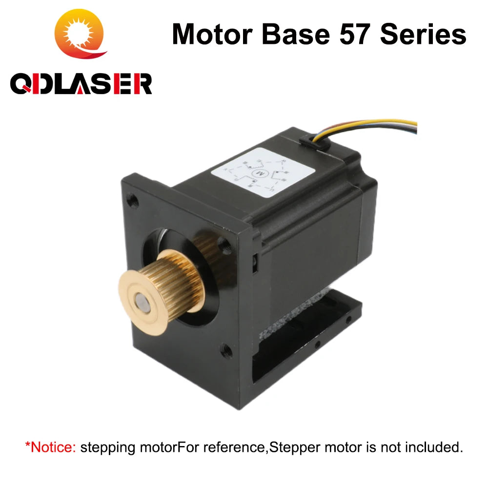 QDLASER Motor Base 57 Series Aluminum Mounting Bracket Parts for Stepper Motors Suitable for 57 Stepper Motors