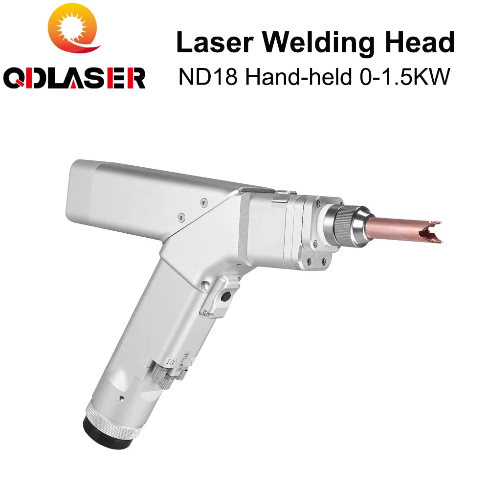 QDLASER WSX ND18 0-1.5KW Hand-held Fiber Laser Head Laser Welding Head