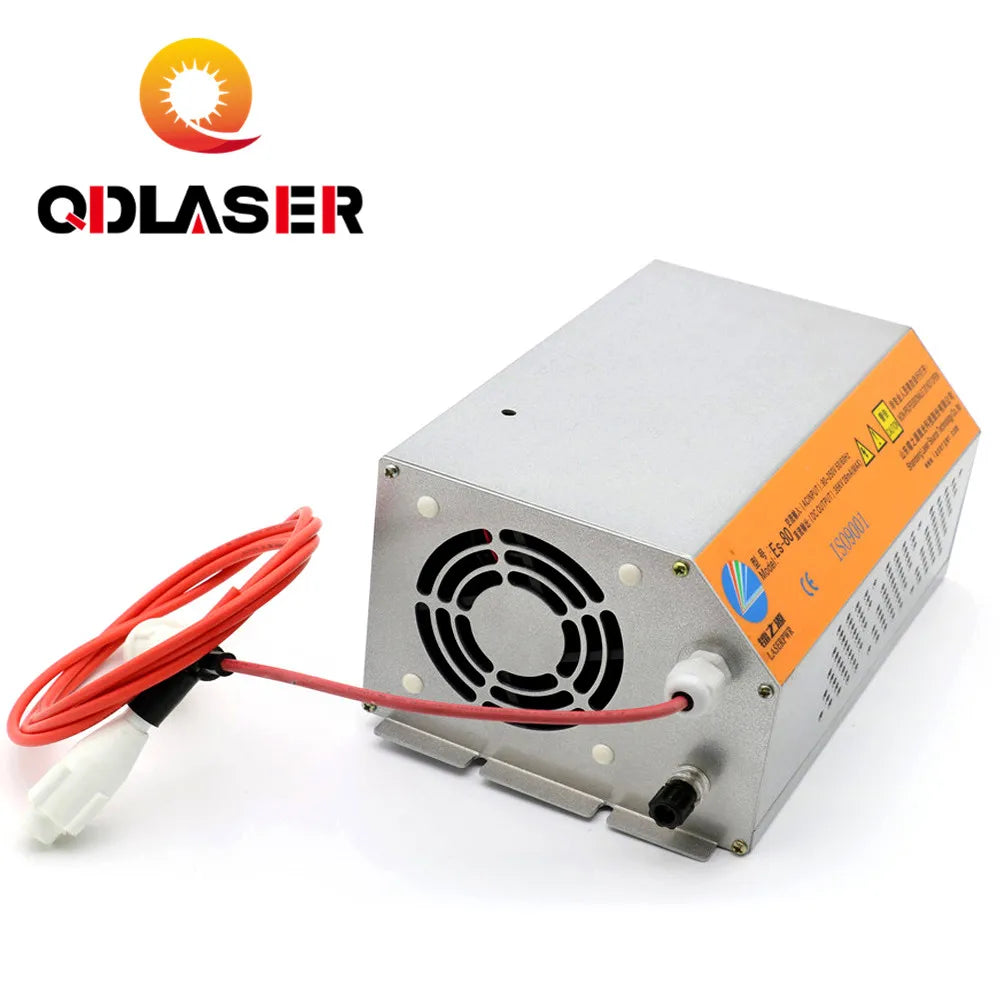 QDLASER 80-100W 80W HY-Es80 CO2 Laser Power Supply for CO2 Laser Engraving Cutting Machine Es Series