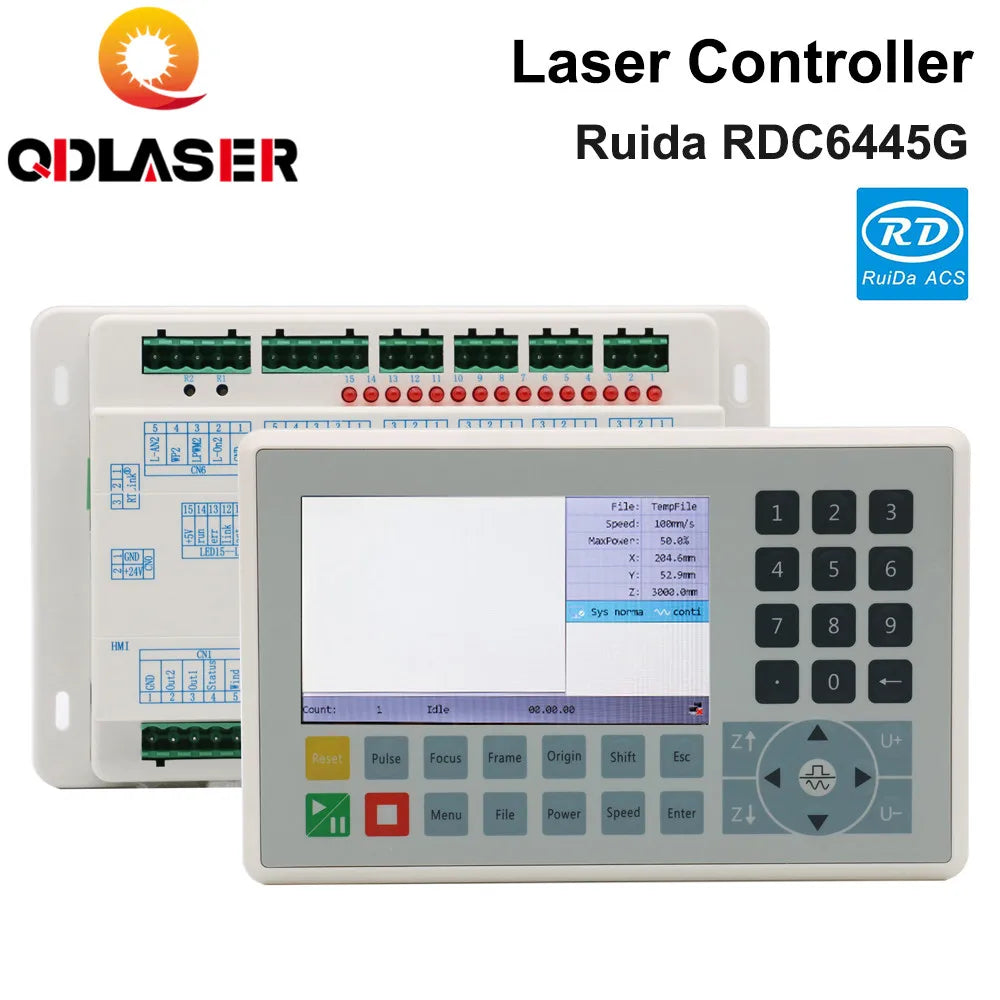 Ruida RD6445G Co2 Laser Controller LRS Power Supply RD WIFI Handle for Co2 Laser Engraving and Cutting Machine