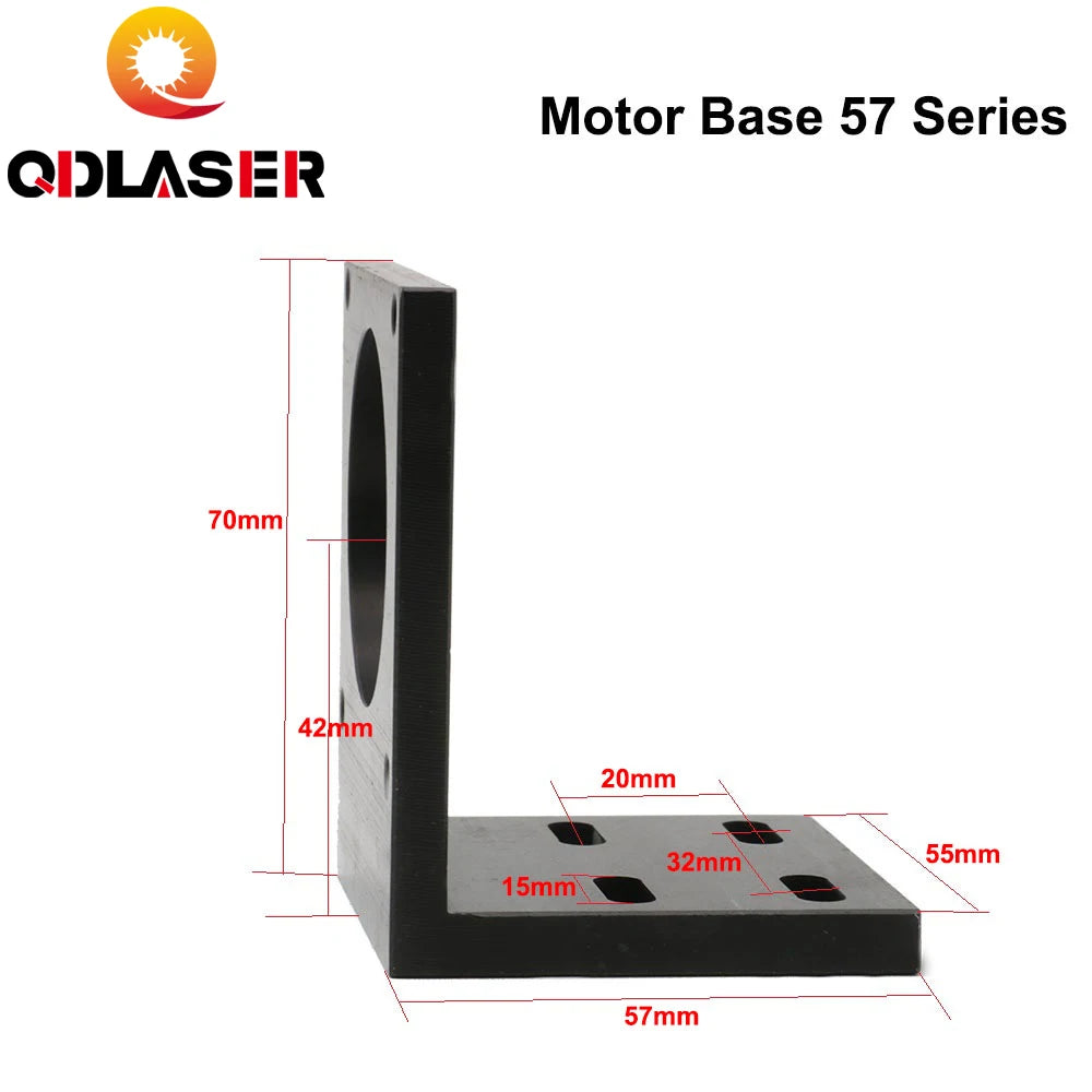57 Series Stepper Motor Base CO2 Laser Mechanical Components