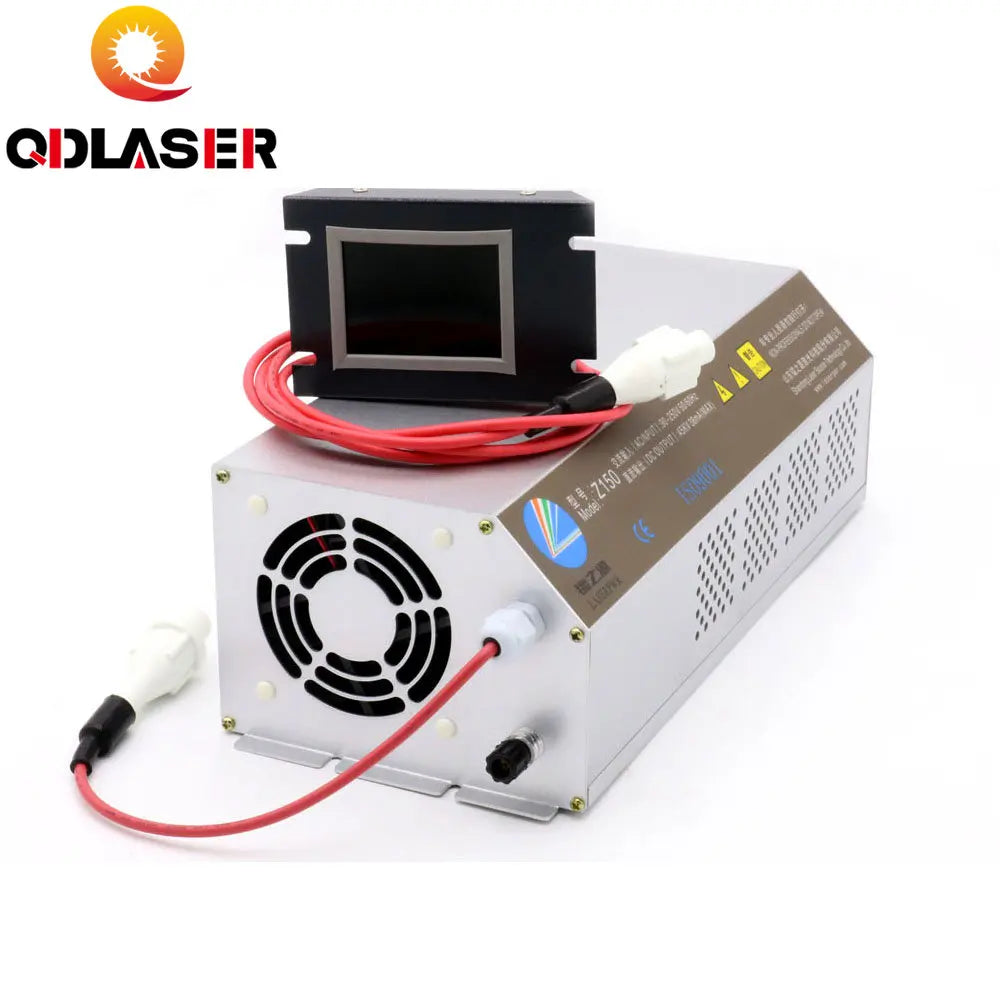 QDLASER 150-180W CO2 Laser Power Supply Monitor AC90-250V Z150 for CO2 Laser Engraving Cutting Machine HY-Z150 Z Series