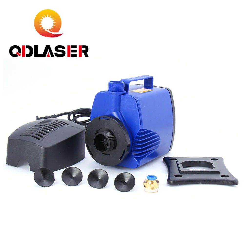 QDLASER Submersible Water Pump 150W 5M 5000L/H IPX8 220V for CO2 Laser Engraving Cutting Machine