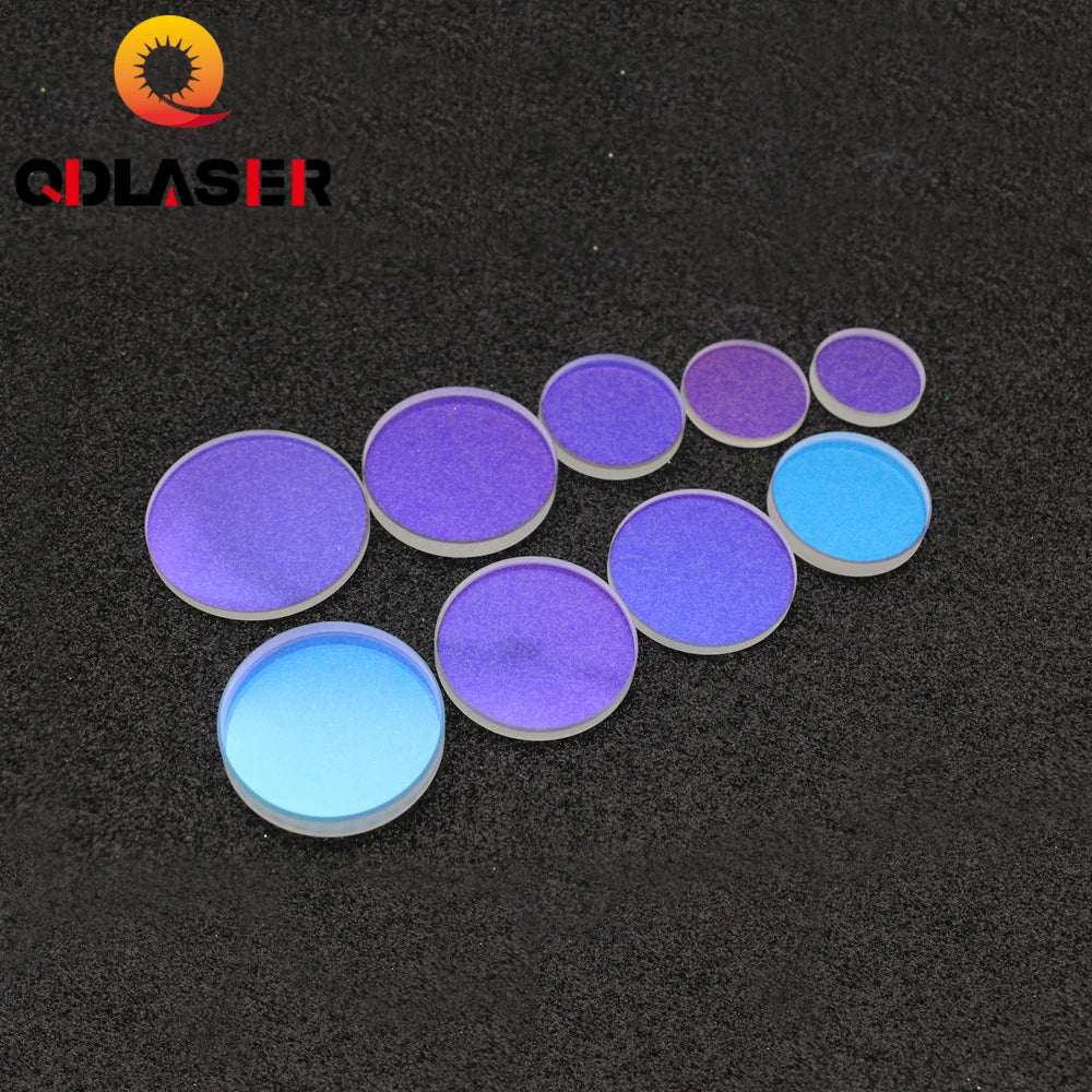 QDLASER Fiber Optic Protective Lenses 10Pcs Hot Sale Size 18*2 27.9*4.1 30*5 37*7 1064nm Quartz Fused Silica for Laser Head