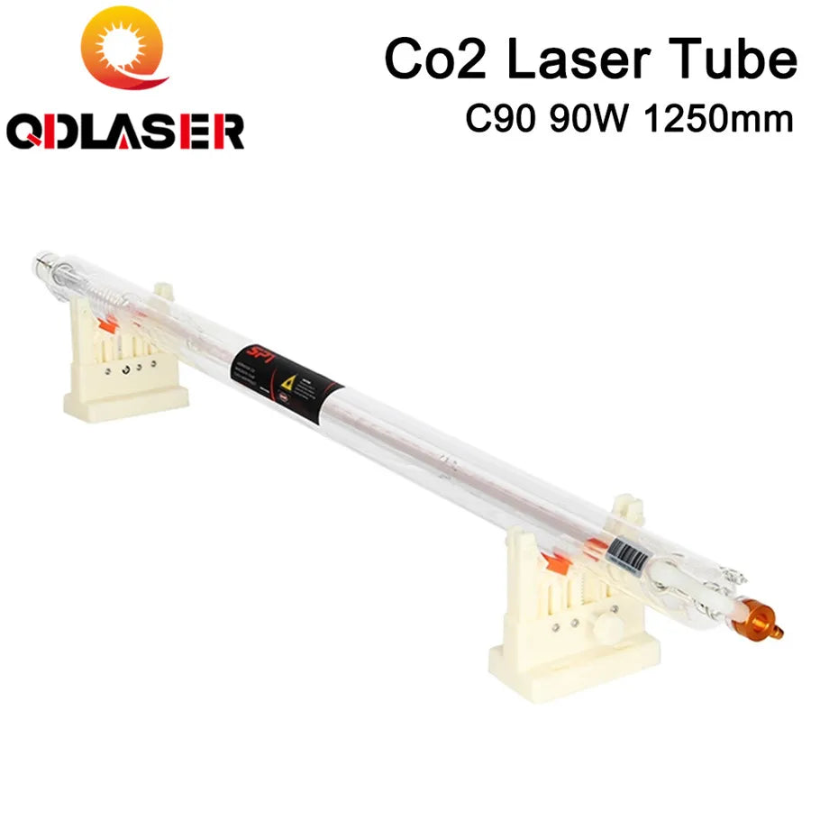 SPT C90 90w Co2 Laser Tube 90W-100W Length 1250mm Dia.80mm For Co2 Laser Engraving and Cutting Machine