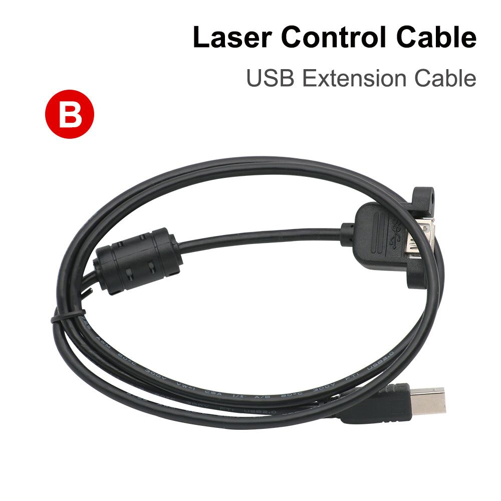 QDLASER Ruida RDC6445G/S RDC6442S RDC6432 CO2 Laser Controller Cables USB Extension Cable Power Cable Adapter & Screws Parts