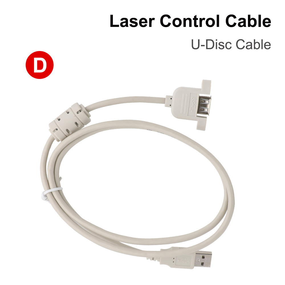 QDLASER Ruida RDC6445G/S RDC6442S RDC6432 CO2 Laser Controller Cables USB Extension Cable Power Cable Adapter & Screws Parts