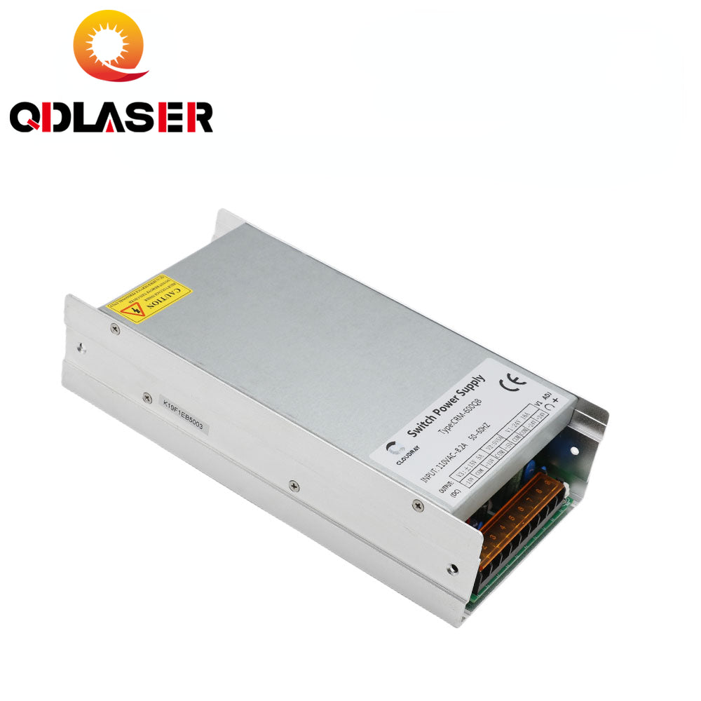 QDLASER 3in1 Switching Power Supply CRM-600QB 5V 15V 24V 110V/220V 16.5A 5A for Fiber Marking Machine Power System