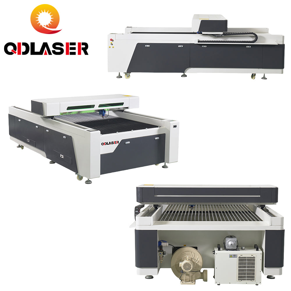 500W 1325M No-Metal Laser Cutting Machines for Advertising Industry Reci Laser Tube Ruida Control System