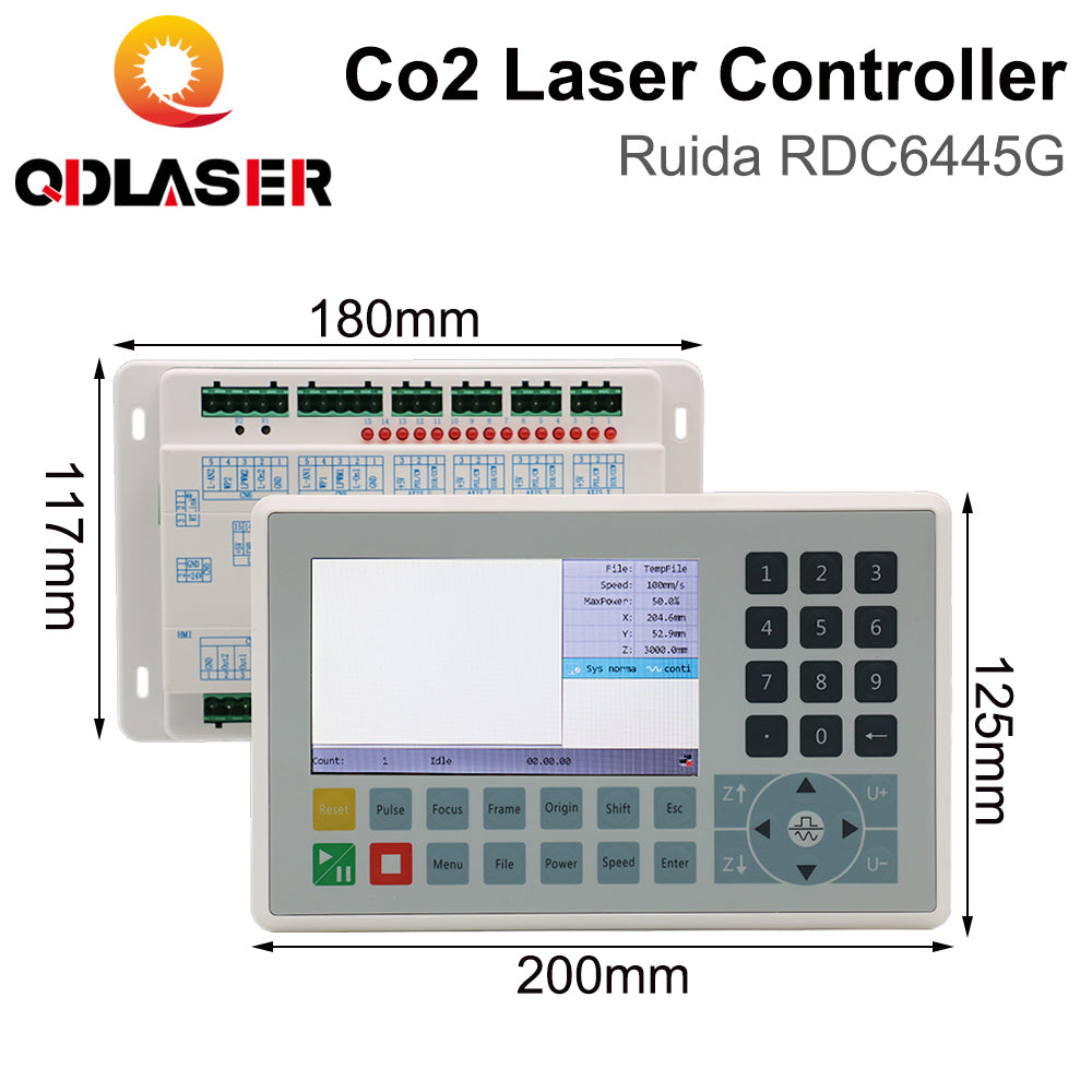Ruida RDC6445 RDC6445G Ruida Laser Control Card for Co2 Laser Engraving Cutting Machine Laser Controller Board Upgrade RDC6442