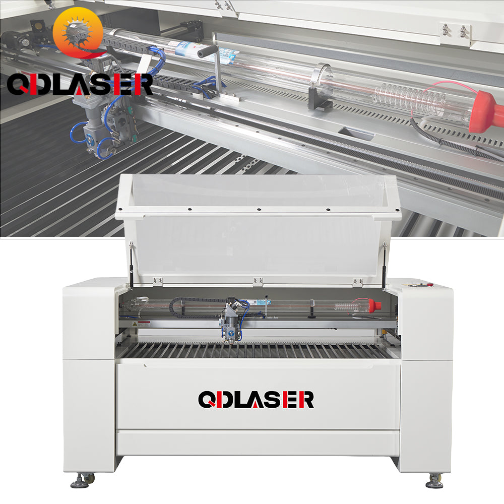 150W 1390M Metal Non-metal Co2 Laser Cutting Machine for Stainless Steel, Carbon Steel, Acrylic and Wood Ruida Control System