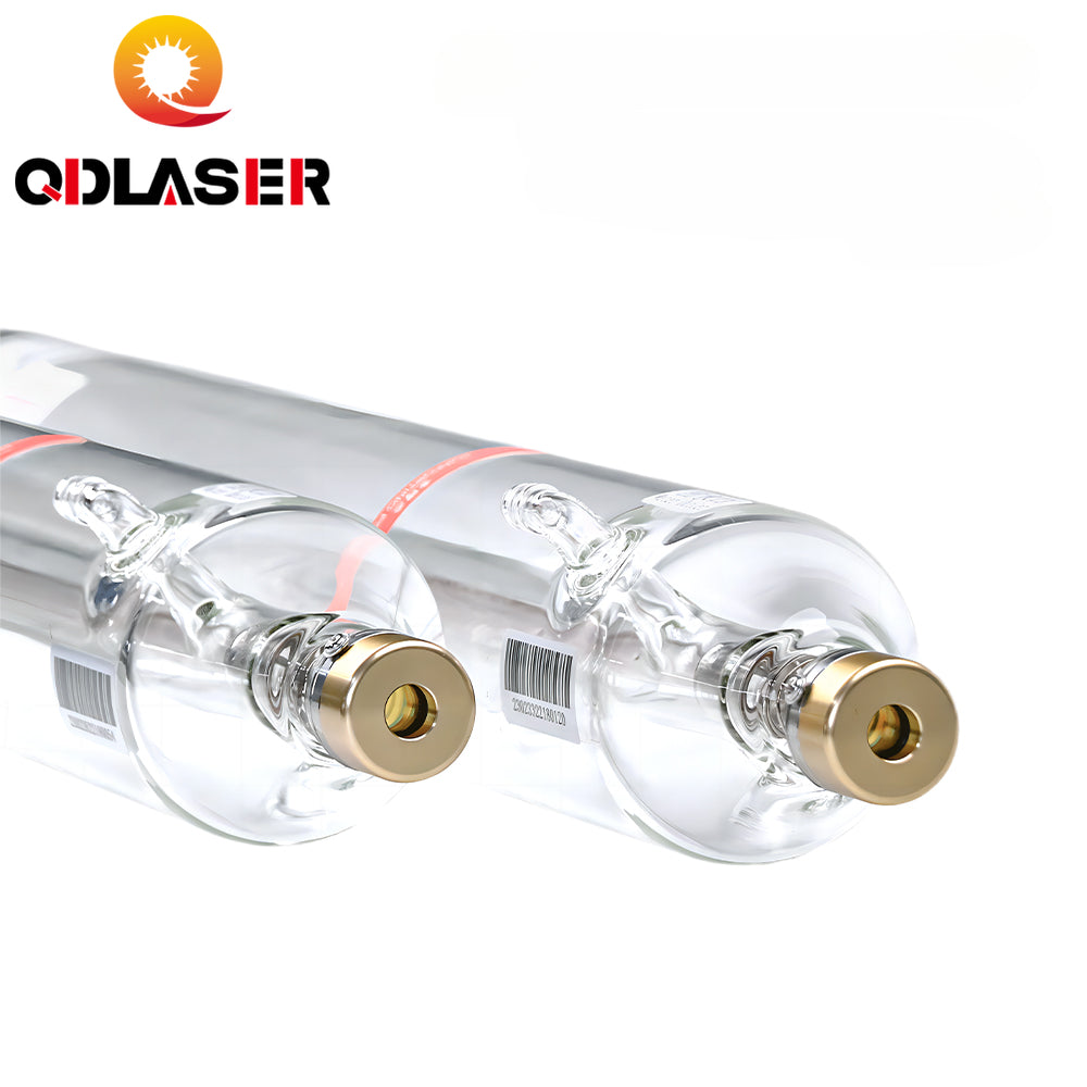 QDLASER SPT T100 100-130W Co2 Laser Tube Length 1450mm Dia 80mm for CO2 Laser Engraving and Cutting Machine