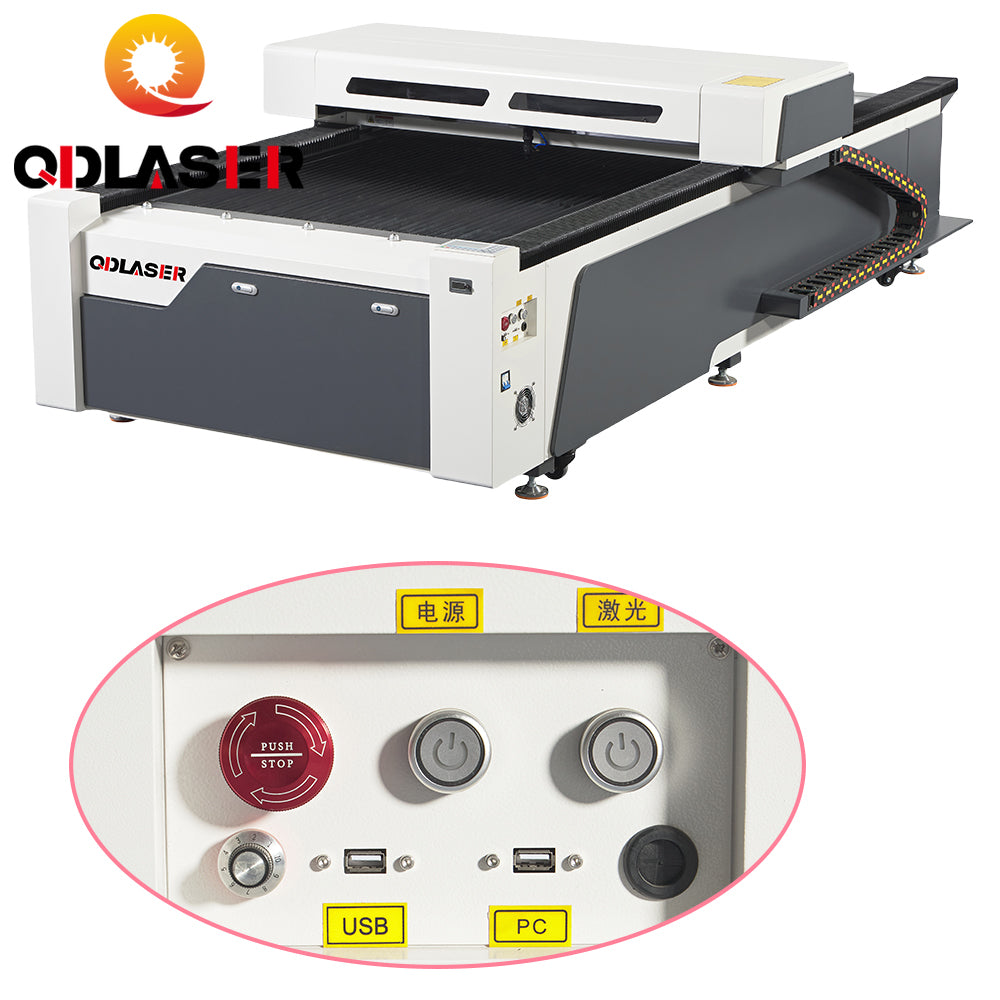 300W 1325R-CCD Non-metal Laser CO2 Cutting Machine for Leather Wood Acrylic