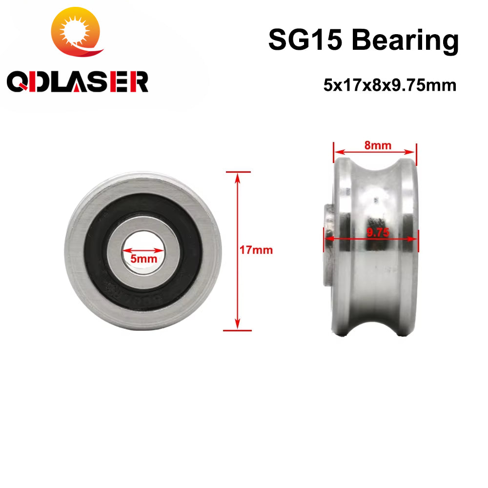 QDLASER CO2 Laser Machine Gennral Parts SG U Bearing 10 /15 /20 /25