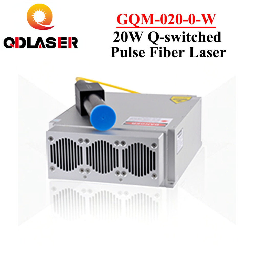 QDLASER 20W Q-switched Pulse Fiber Laser Series GQM-B-020 1064nm High Quality Laser Marking Machine DIY PART