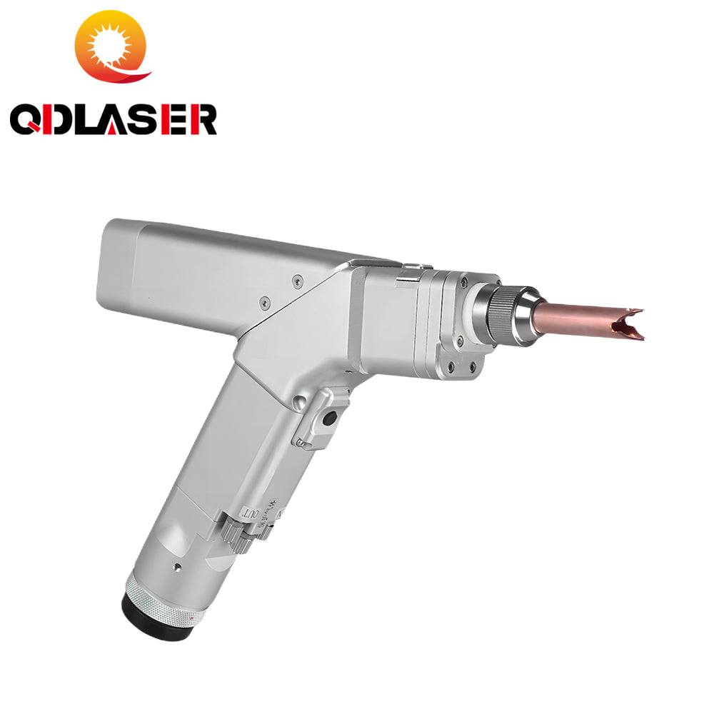 QDLASER WSX ND18 Handheld laser welding head 0-1.5KW Max Power 1500W FL 80mm/120mm with QBH Connector for Fiber Laser Machine