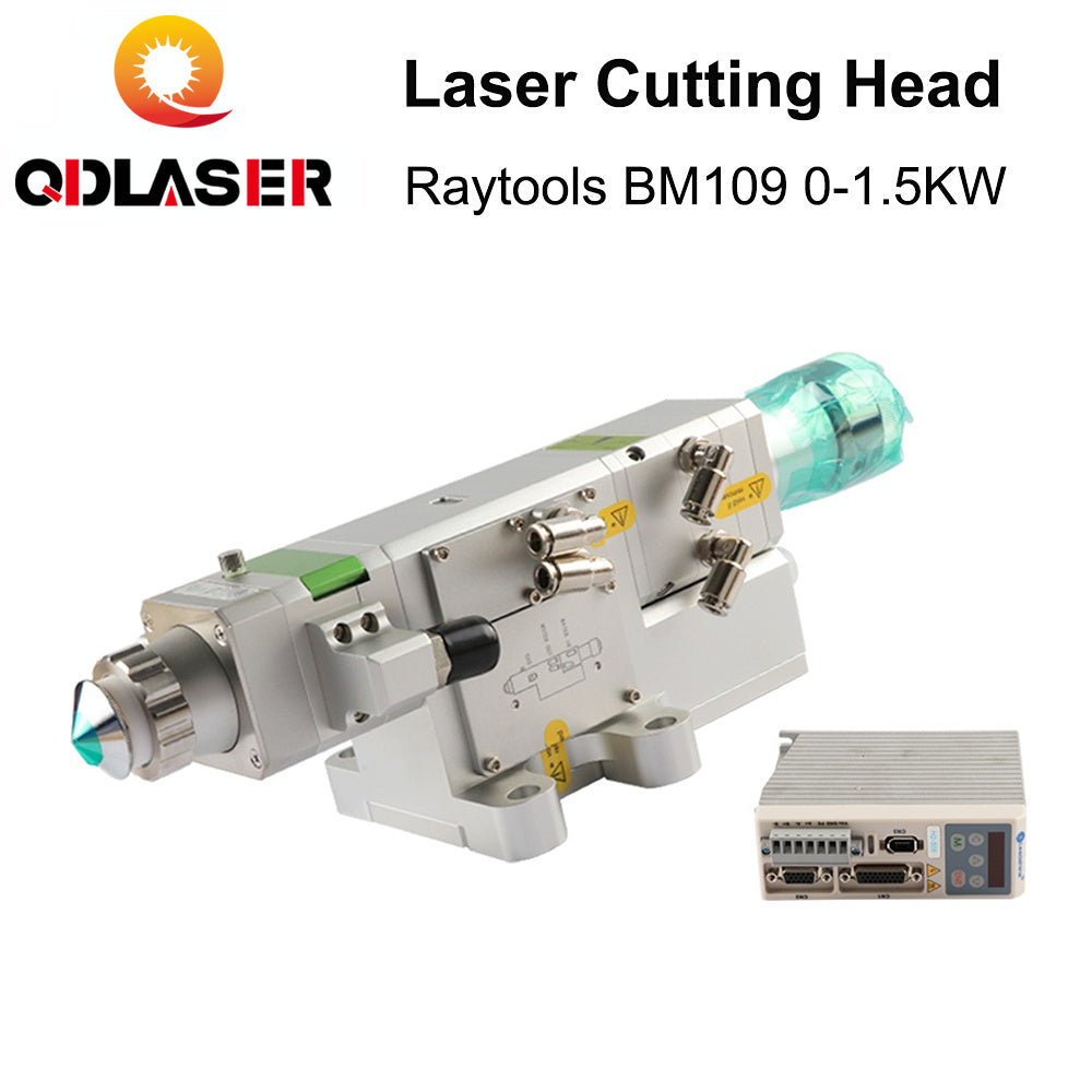 QDLASER Raytools BM109 0-1.5kW Auto Focusing Fiber Laser Cutting Head for Metal Cutting