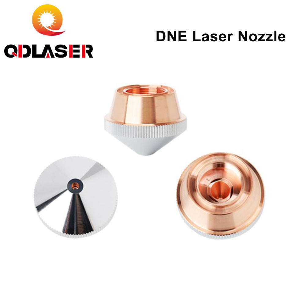 QDLASER Original DNE Laser Nozzle Single/Double Layer Nozzle D28 H22 M14 Fiber Laser cutting Machines Nozzle