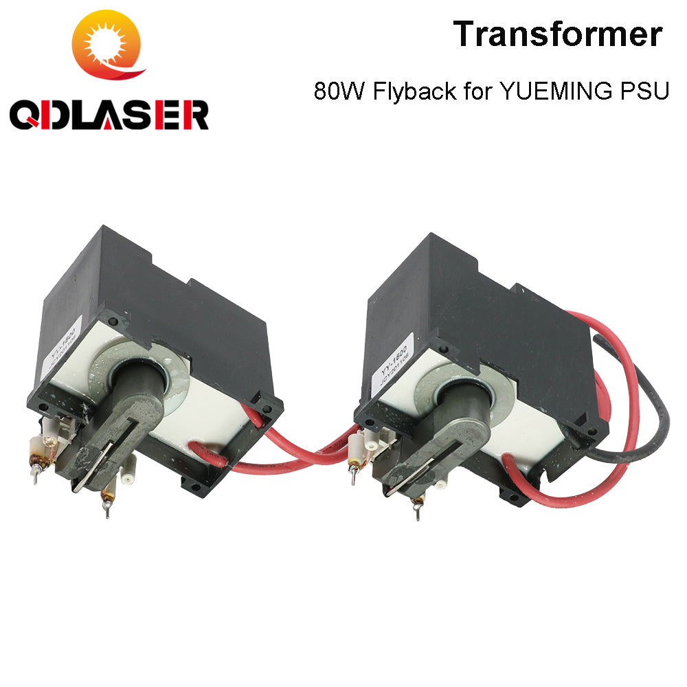 QDLASER Yueming 80W High Voltage Flyback Transformer Power Supply Manual Control