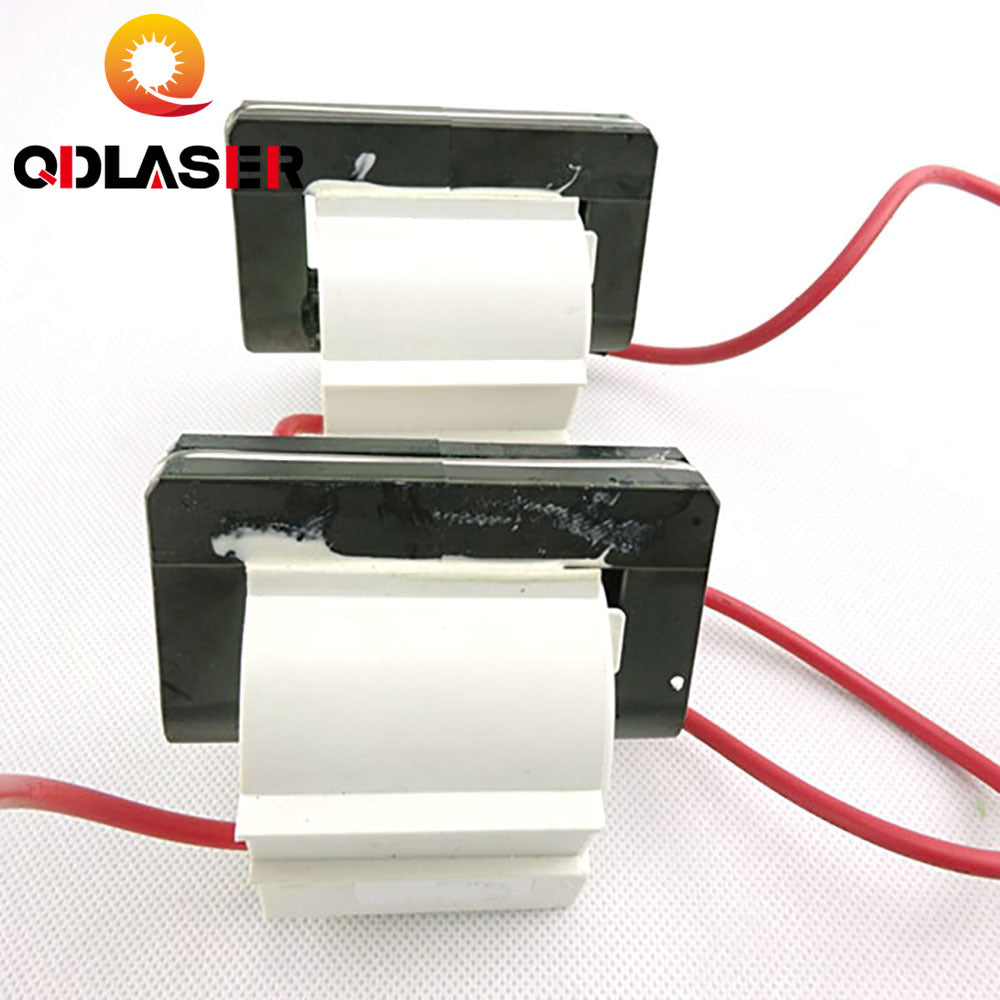 QDLASER Double Laser High Voltage Transformer Flyback Coil for 100W CO2 Laser Power Supply Parts
