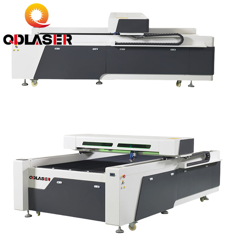 500W 1325M No-Metal Laser Cutting Machines for Advertising Industry Reci Laser Tube Ruida Control System