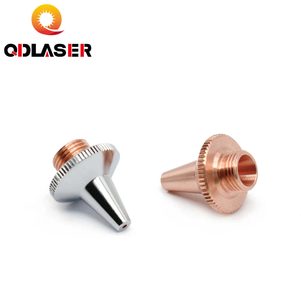 QDLASER 3D Laser Nozzle M8 Dia.15mm Height 19mm 3D Cutting Nozzle Single & Double Layer for Raytools3D BT240S BM109