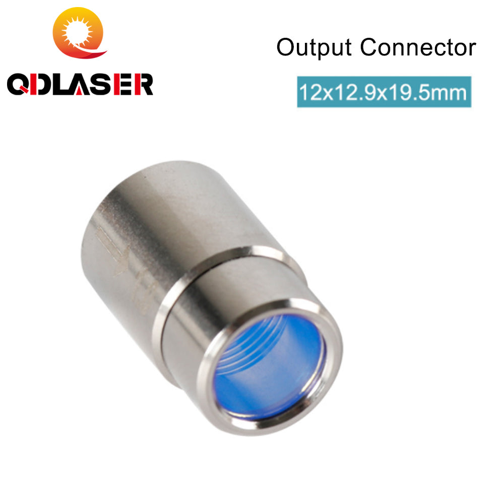 QDLASER Fiber Laser Source Output Connector Protective Lens Group For Fiber Power Source Bodor Fiber Laser Cutting Head
