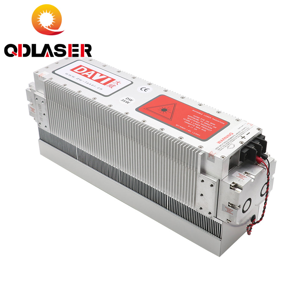 QDLASER DAVI D35 Co2 Rf Laser Co2 Laser Rf Metal Tube for Laser Engraving and Cutting Machine