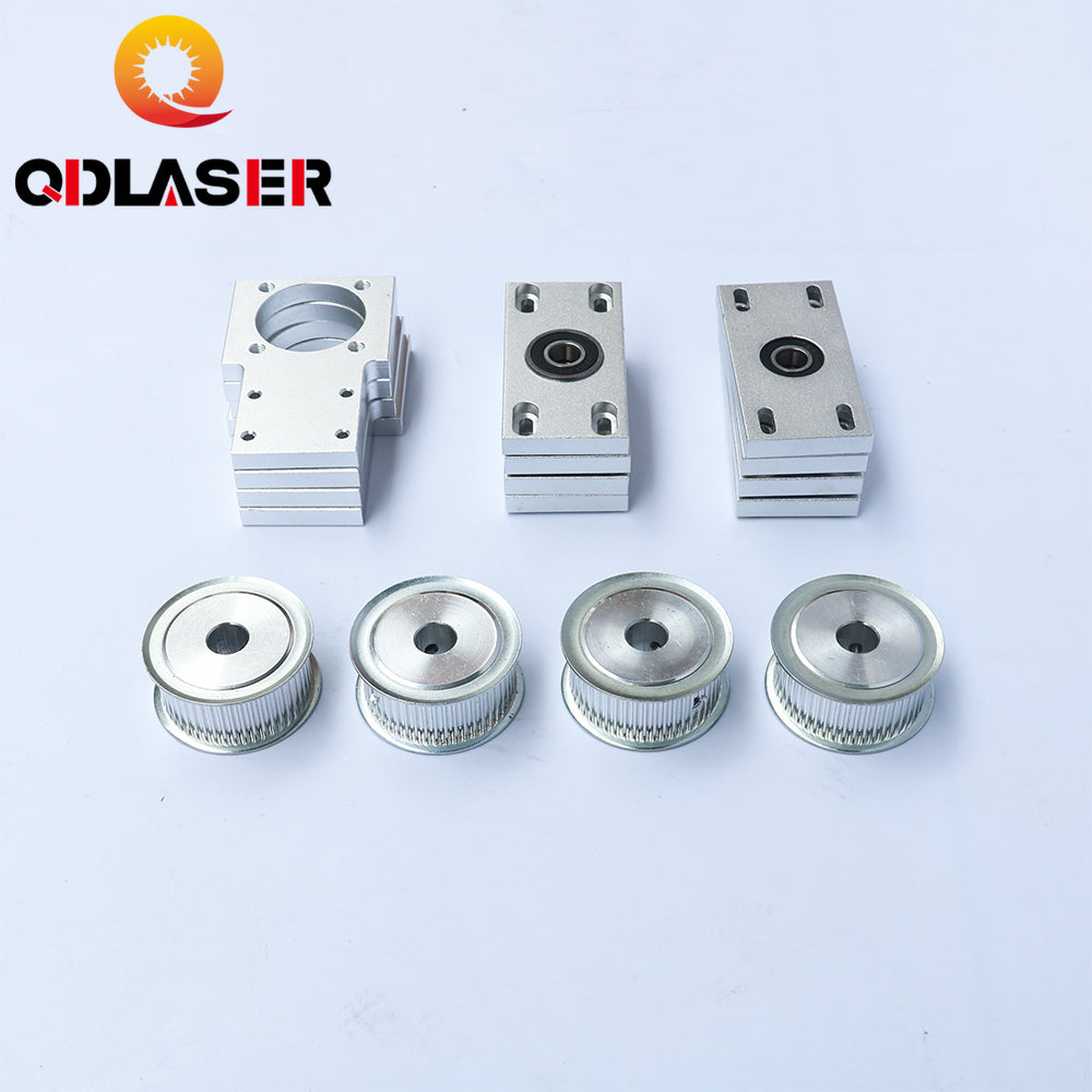 QDLASER Metal Parts Lift Suit a B /Motor Base /Reduction Gear Base for CO2 Laser Machine