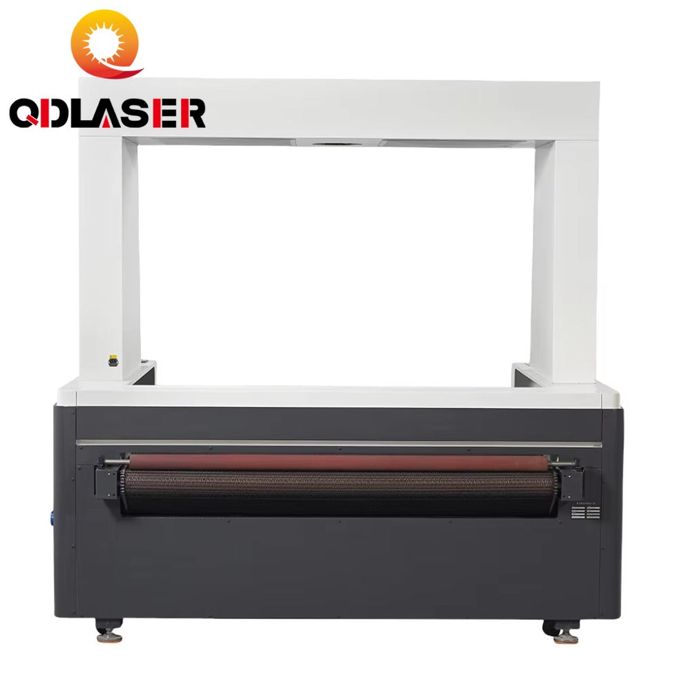 80W 1610F-CCD CO2 Fabric Cutting Machine for Synthetic Leather, Artificial Leather, Cloth, and Fur - High Precision, Efficient C